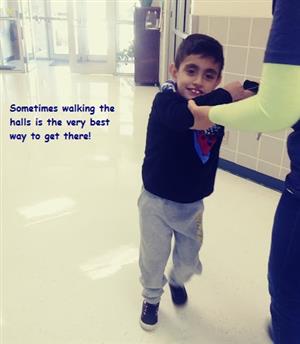 walking the halls 